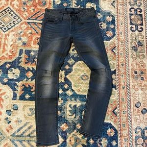 Superdry black stretch denim skinny jeans
